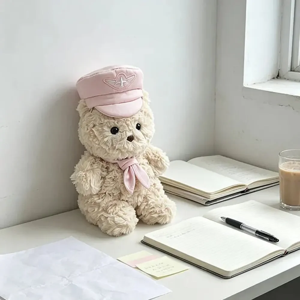 Pink Airline Captain for Bartholomew Bear Plush [JC-JNR-19]